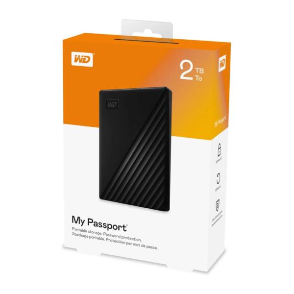 WD 2TB My Passport External Hard Drive