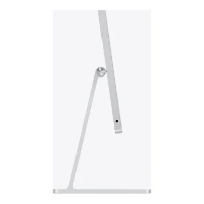 Side profile of silver iMac