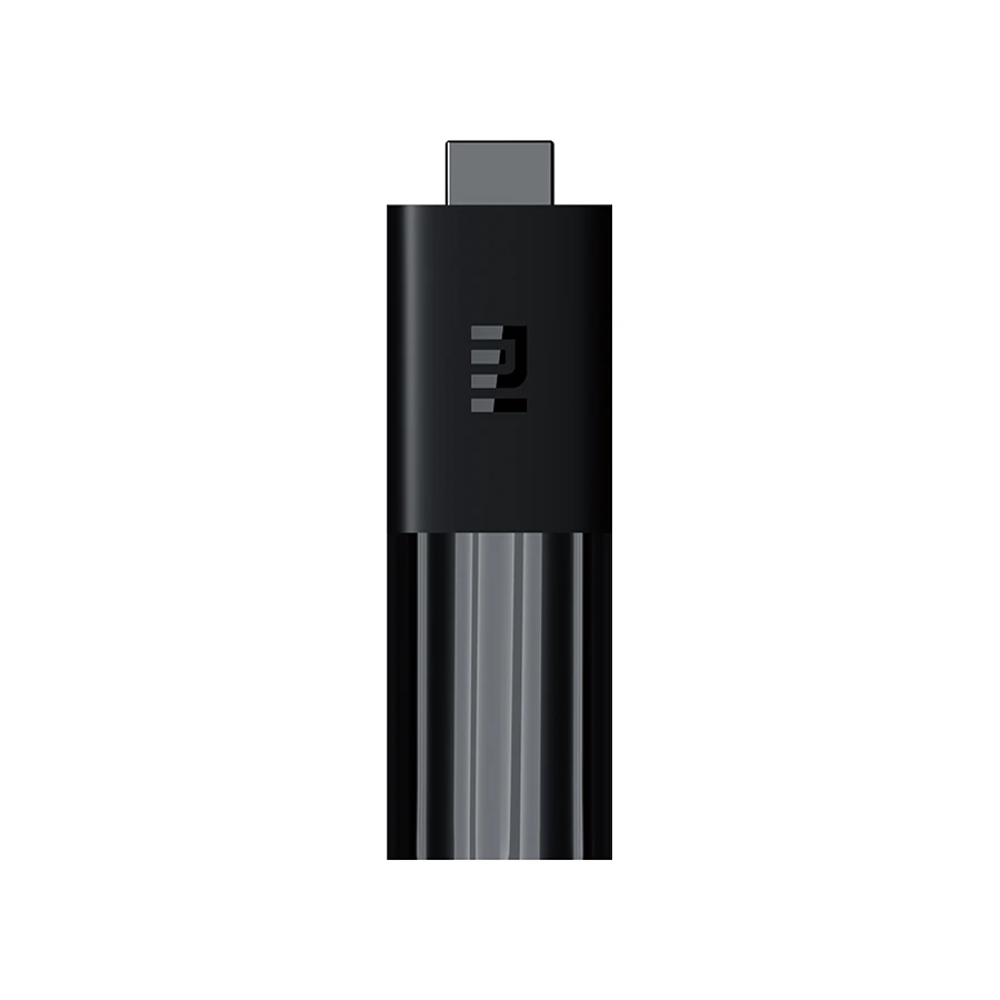 Mi TV Stick (1080p, EU) — complete Black stick and HDMI connector