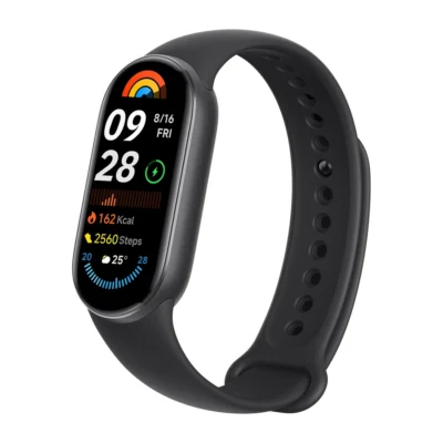 Xiaomi Smart Band 9 Midnight Black — complete band view