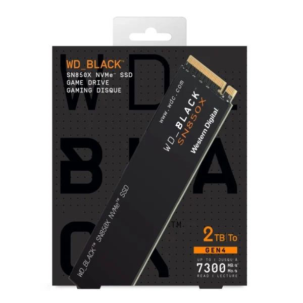 2TB WD Black SN850X NVMe SSD