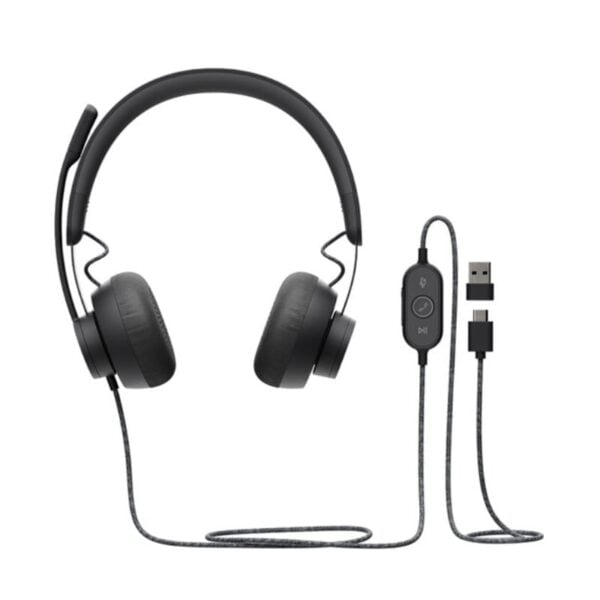 Logitech Zone Wired Headset with Noise Canceling Mic