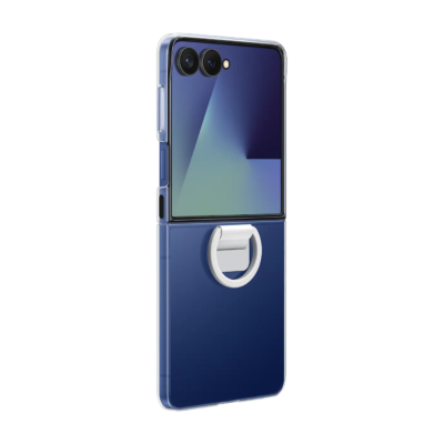 Galaxy Z Flip7 Ring Case (Clear)