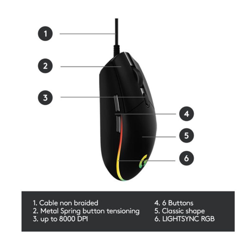 Logitech G G203 - Image 5
