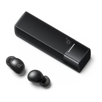 Soundcore A30i — complete Black earbuds and charging case