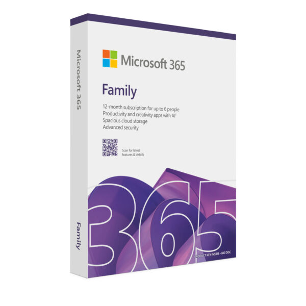 Microsoft 365 Family 12-Month Subscription