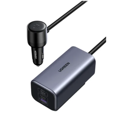 UGREEN 150W 4-Port GaN Fast Car Charger