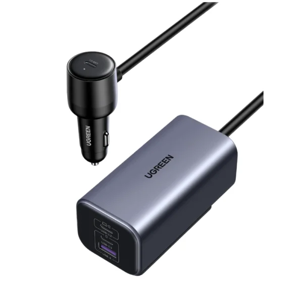 UGREEN 150W 4-Port GaN Fast Car Charger