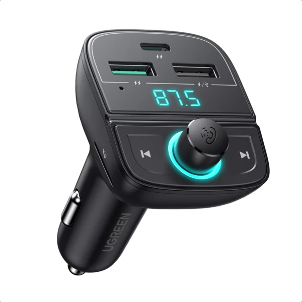 UGREEN Car Charger With Bluetooth Car Modulator