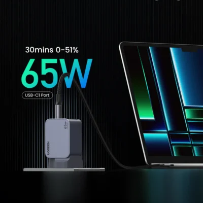 UGREEN Nexode Pro 65W 3-Port GaN Fast Charger