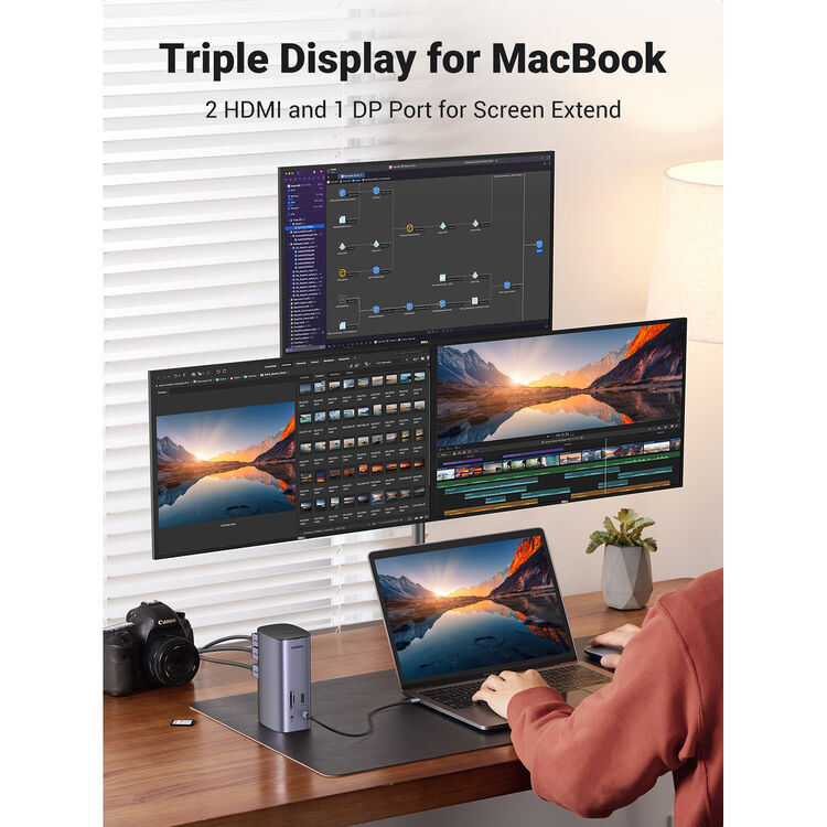 UGREEN 12-in-1 8K Universal Docking Station