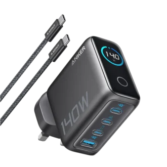 Anker Zolo Charger 140W, 4-Port, GaN