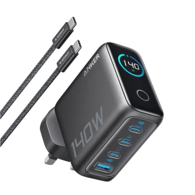 Anker Zolo Charger 140W, 4-Port, GaN