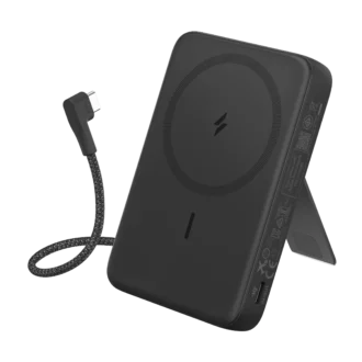 Anker Zolo Magnetic Power Bank 10,000mAh, 30W Built-in USB-C Cable