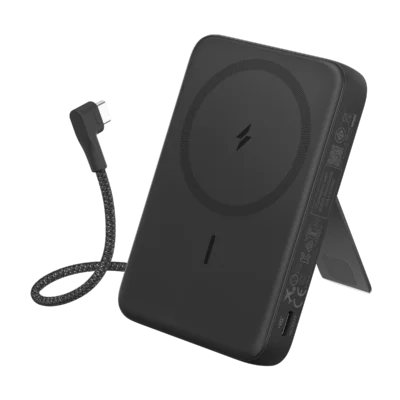 Anker Zolo Magnetic Power Bank 10,000mAh, 30W Built-in USB-C Cable