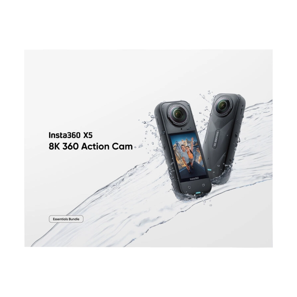 Insta360 X5 8K 360 Essential Bundle