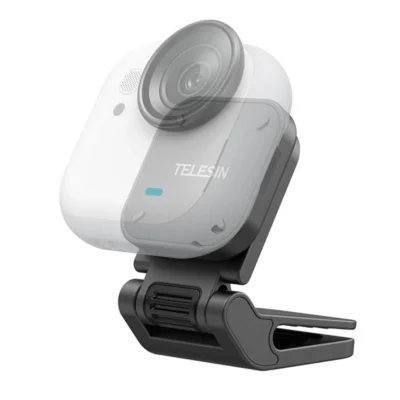 Telesin Magnetic Quick Release Hat Cap Clip Mount for Insta360 Go Ultra