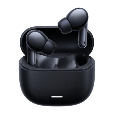 Redmi Buds 6 Lite Black — complete earbuds or charging case view