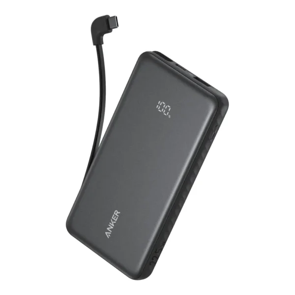 Anker Zolo Power Bank 10000mAh 22.5W with Built-in USB-C Cable