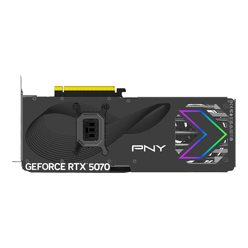 PNY GeForce RTX 5070 ARGB EPIC-X RGB OC Triple Fan 12GB GDDR7 GPU