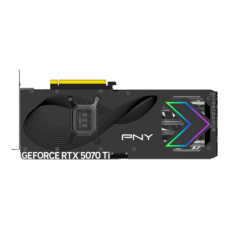 PNY GeForce RTX 5070 Ti EPIC-X RGB Overclocked Triple Fan Plus 16GB GDDR7 GPU