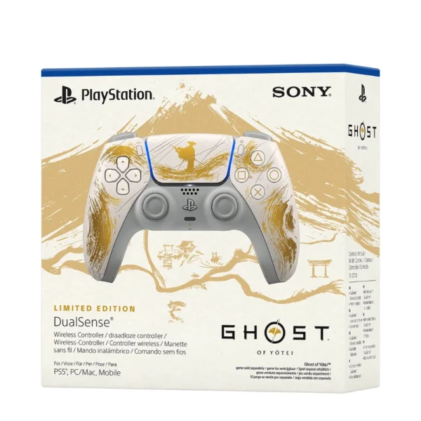 PS5 DualSense Wireless Controller Ghost of Yotei Gold Limited Edition