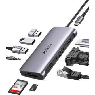UGREEN 10-in-1 4K HDMI USB C Hub