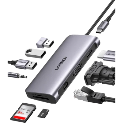 UGREEN 10-in-1 4K HDMI USB C Hub