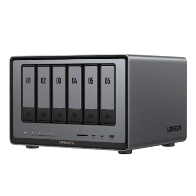 UGREEN NASync DXP6800 Pro - Core i5 1235U, 10GbE Port, Wi-Fi 6, 8K HDMI
