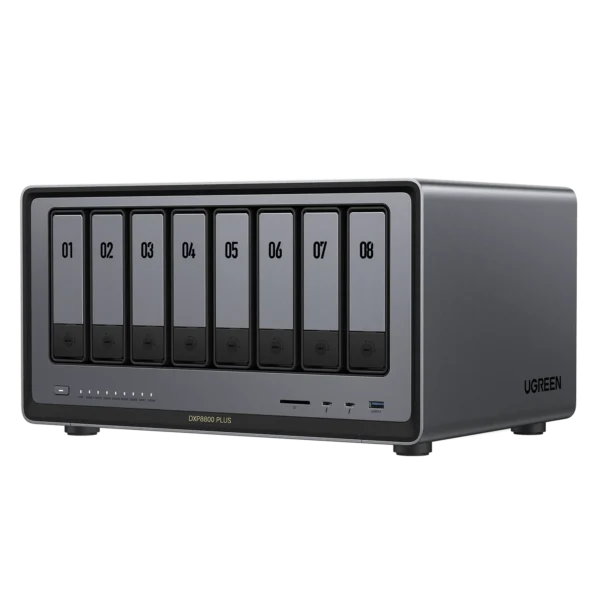 UGREEN NASync DXP8800 Plus - Core i5 1235U, 10GbE Port, Wi-Fi 6, 8K HDMI