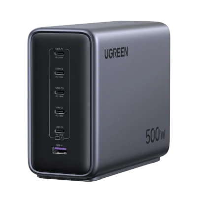 UG-55551B UGREEN GaN 500W Desktop Fast Charger (6-Port) UK - X759