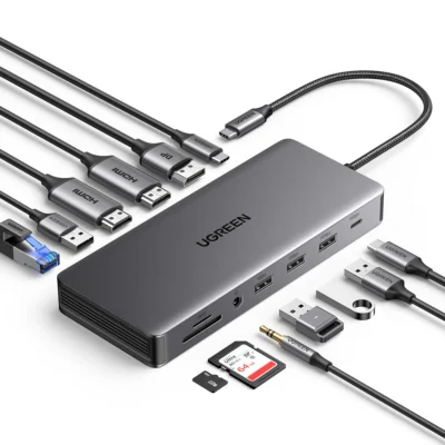 UGREEN Revodok Pro 313 13 in 1 USB C Docking Station