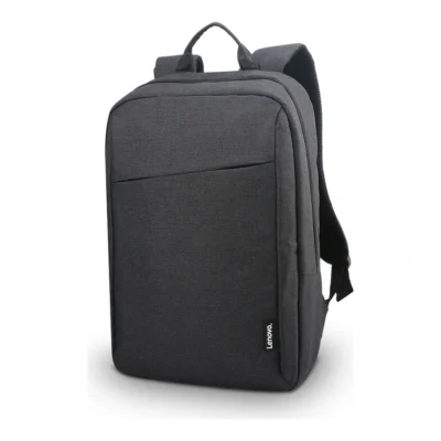 Lenovo B210 backpack, black front angled view