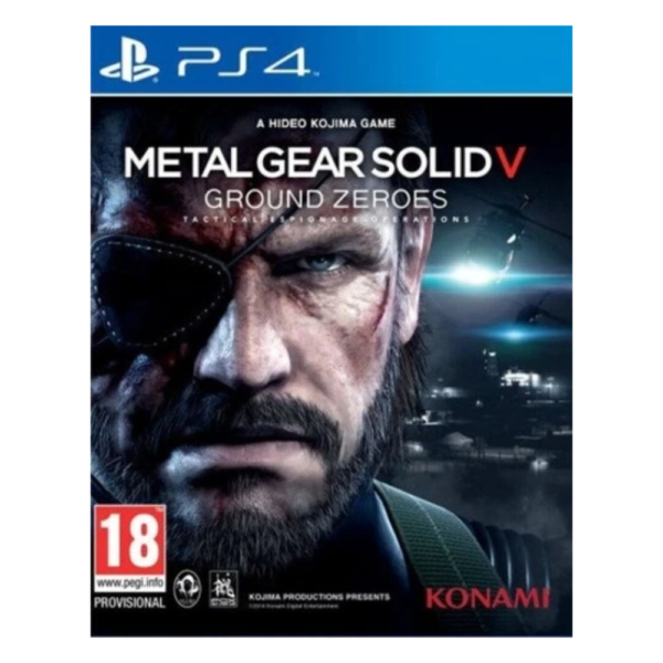 metal gear solid v ground zeros ps4