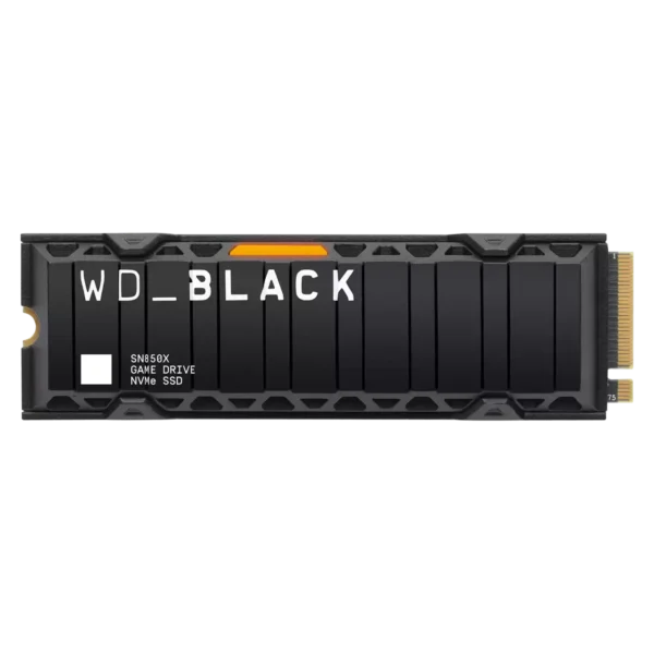 1TB WD BLACK SN850X NVMe SSD With Heatsink