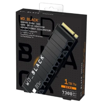 1TB WD BLACK SN850X NVMe SSD With Heatsink