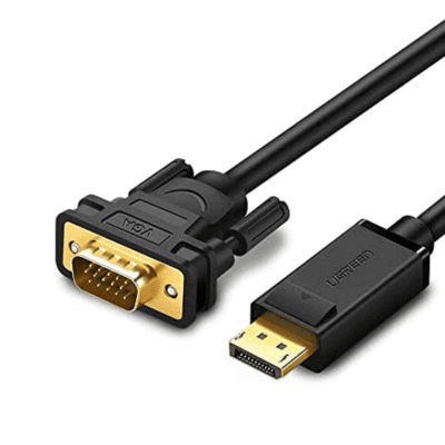 UGREEN DP Male to VGA Male Cable 1.5m (DP105)