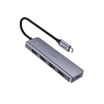 UGREEN 4-Port USB-C to USB 3.0 Hub with USB-C Power Supply CM219