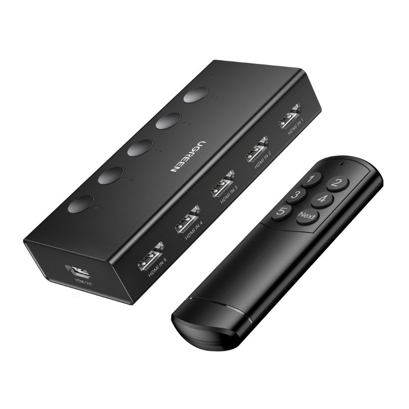 UGREEN 5-In 1-Out HDMI Switch (CM568)