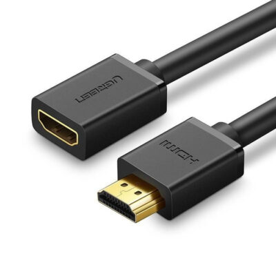 UGREEN HDMI 4K Cable Male to Female Black 1m (HD107)
