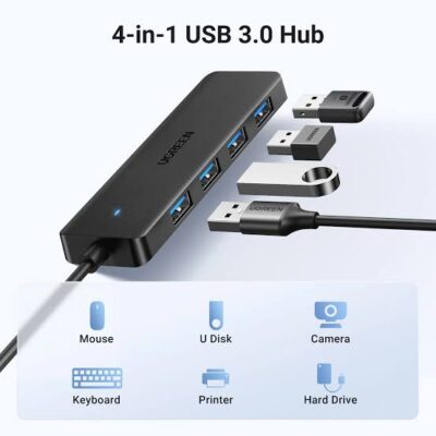 UGREEN 4-Port USB 3.0 Hub CM219