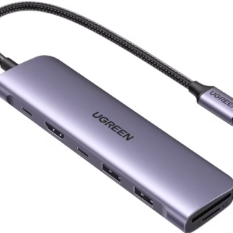 UGREEN 7-in-1 Multifunction USB-C Adapter CM195 (UG-15214)