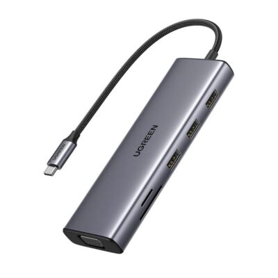 UGREEN 9-in-1 USB-C Multifunction Adapter CM498 (UG-15601)