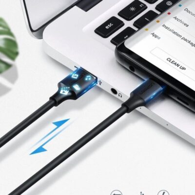UGREEN USB-A to USB-C Fast Charging Cable 3A Max 2m Black – US287