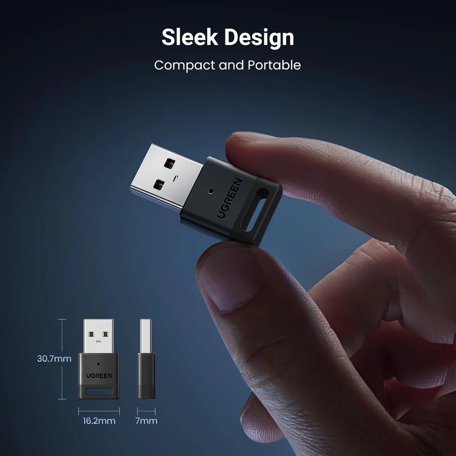 UGREEN Bluetooth 5.3 Adapter CM591 (UG-90225)