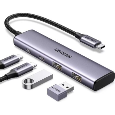 UGREEN USB-C to 4×USB 3.0 Hub (CM473 / UG-20841)