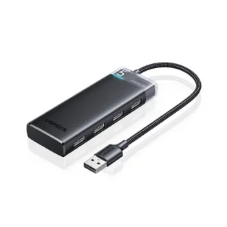 UGREEN 4-Port USB 3.0 Hub with USB-C Power Supply (CM653 / UG-15548)