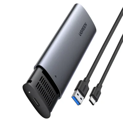 UGREEN USB-C to M.2 NGFF SATA SSD Enclosure CM400 (UG-10903)