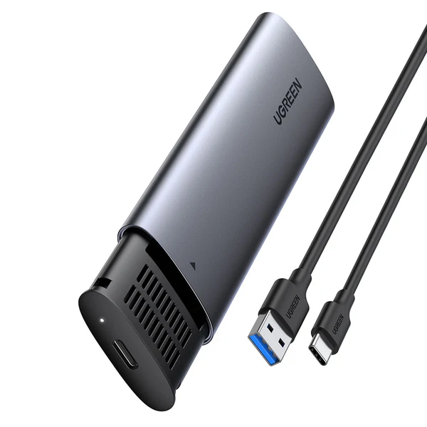 UGREEN USB-C to M.2 NGFF SATA SSD Enclosure CM400 (UG-10903)