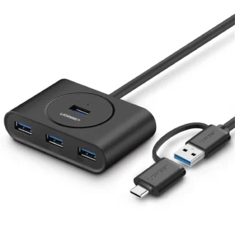 UGREEN USB 3.0 Hub with USB-C Adapter 1m (CR113)